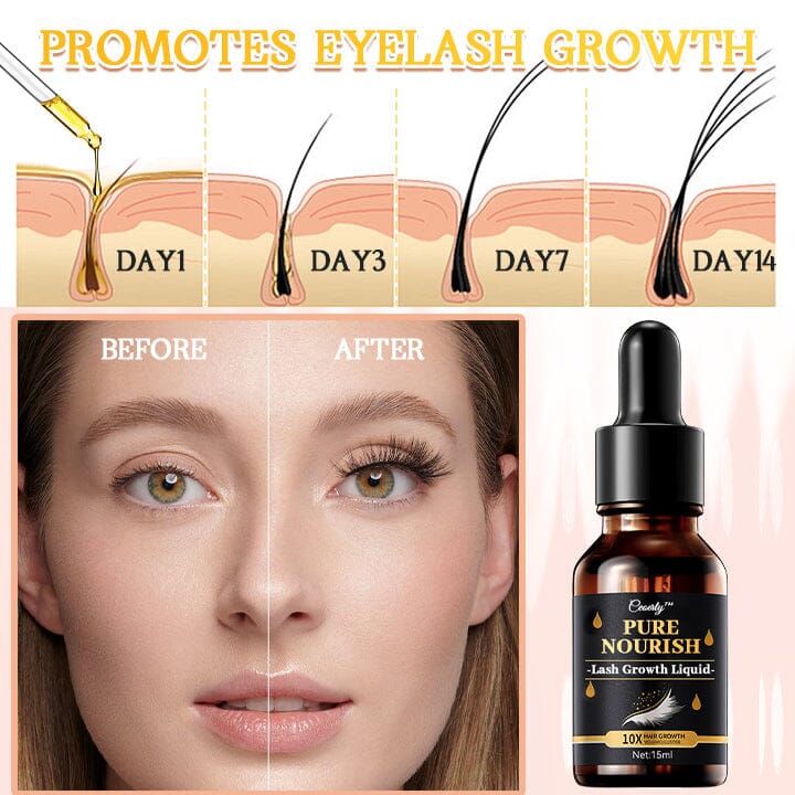 ❤️Valentine's Day Promotion❤️Ceoerty™ Pure Nourish Lash Growth Liquid English SLSS 