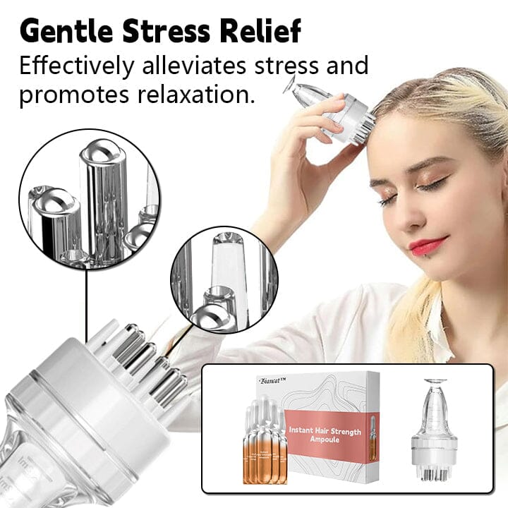 Biancat™ ReviveLux Deep Scalp Massage Roller (Includes Hair Strengthening Ampoule) English ZKZC 